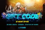 Gift Code mừng lễ 30.04 – 01.05