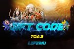Gift Code TOA III (1 tuần)