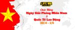 Sự kiện chào mừng đại lễ 30.04 – 01.05.2024