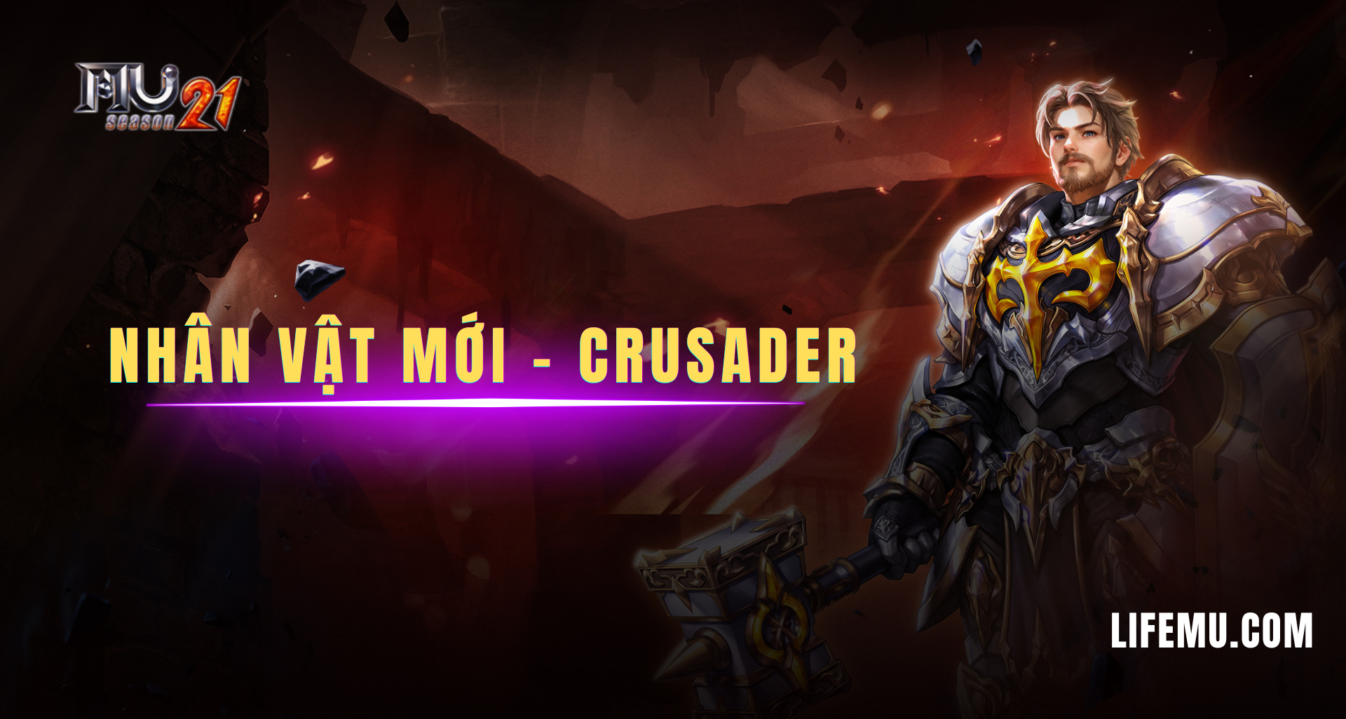 Mu Online Season 21 – Nhân vật mới Crusader – Thánh kỵ sĩ