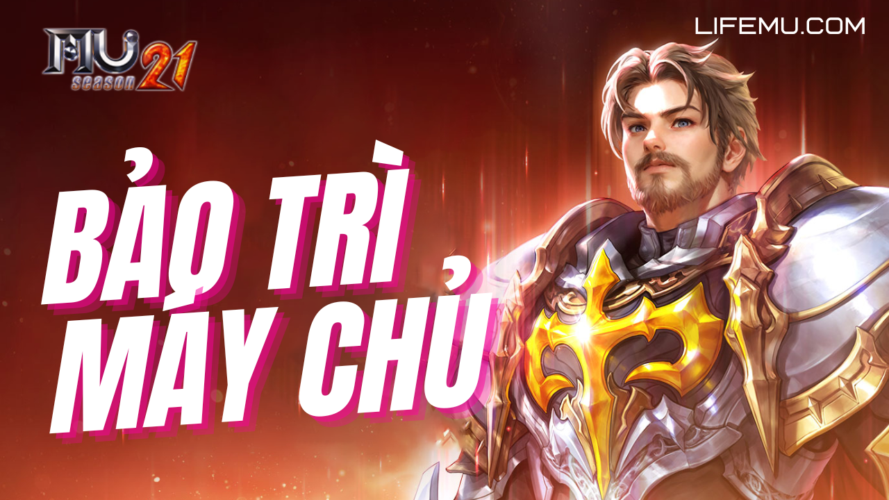Bảo trì toàn bộ máy chủ ngày 26.12.2025
