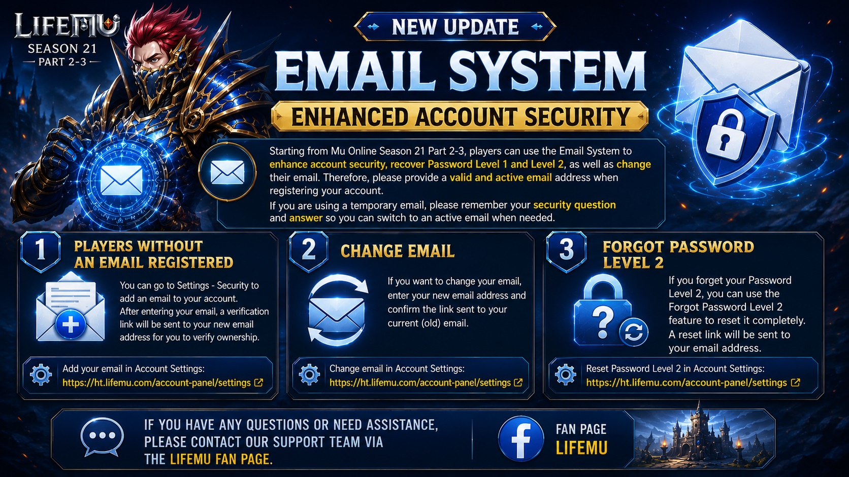 Email System Update – Enhanced Account Security