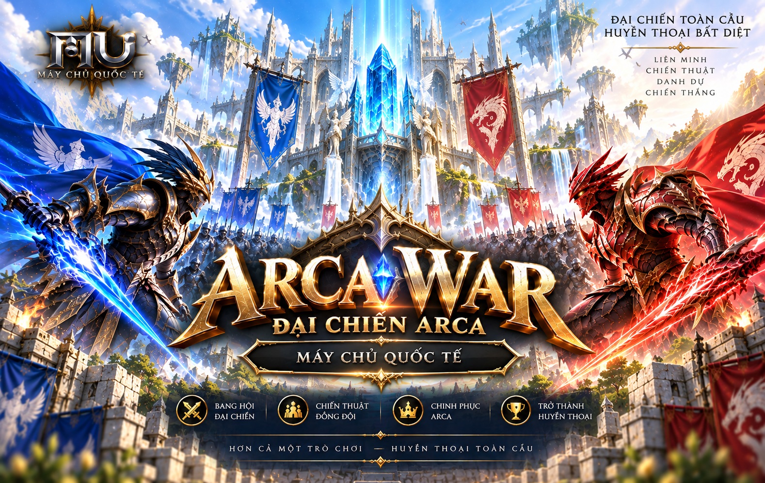 Arca War máy chủ quốc tế Legend (Chủ nhật hàng tuần)