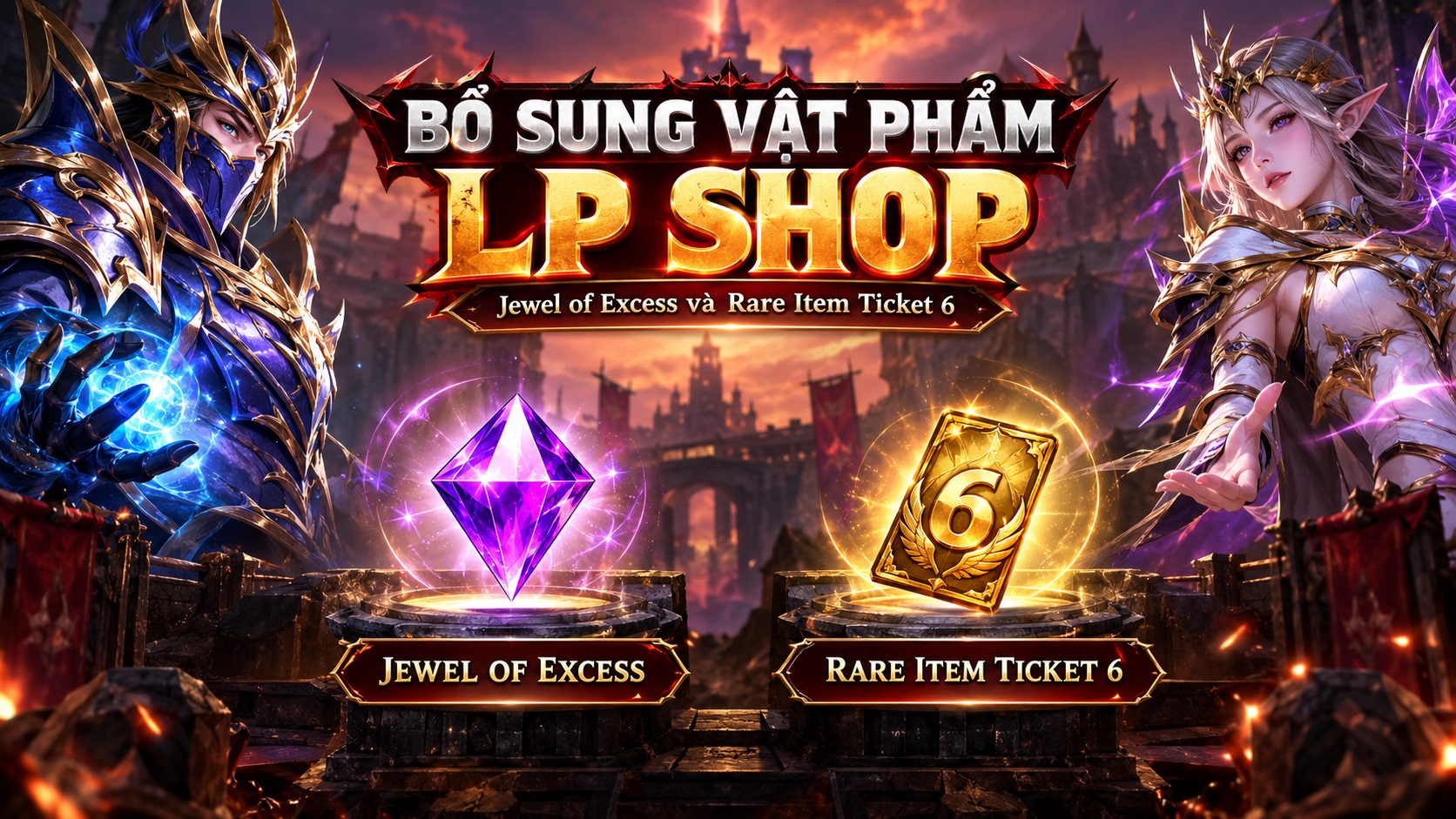 Cập nhật vật phẩm Shop LP ngày 30.09.2026